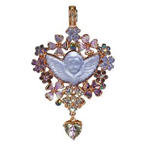 Kirks Folly Magnetic Enhancer Romantic Enchanted Garden Cherub Valentine’s Day